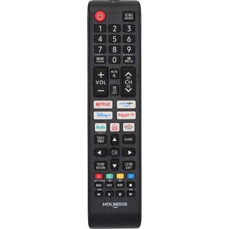 HOLMIOS Mando universal para Samsung Smart TV (2xLR03/AAA no incluidas) color negro (1/5)