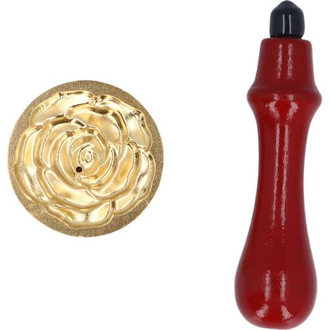 Tampon à Glace Cuivre Motif Précis Réutilisable Poignée Bois Composé pour Cocktails et Whisky Bar Maison Fête (1/5)