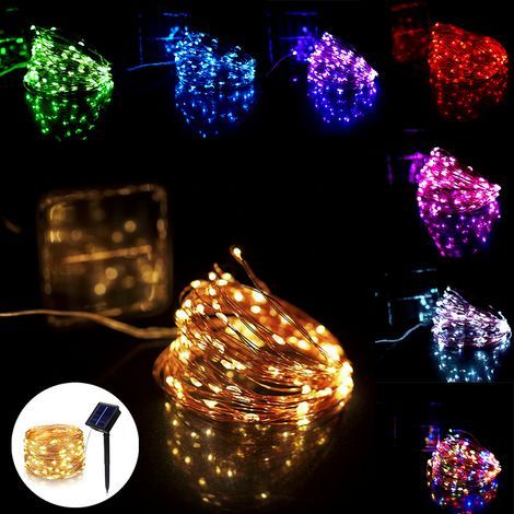 Guirlande Lumineuse de Noël, 30m 300 LED Fairy Lights , Étanche IP44 pour Intérieur Extérieur Fenêtre Noël Mariage Anniversaire Maison Chambre Jardin Patio(rouge) (1/5)