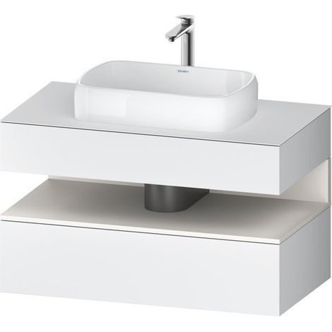 Duravit Collection One Konsolenwaschtischunterbau, 1 Auszug, 1 (1/2)