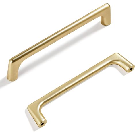 BEBUSINGOTO Tirador de armario moderno minimalista de estilo cepillado para cajón, cómoda, armario, alacena (paquete de 2, 171 mm) (1/3)