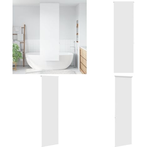 vidaXL Duschrollo 80x240 cm Stoffbreite 76 cm (1/5)
