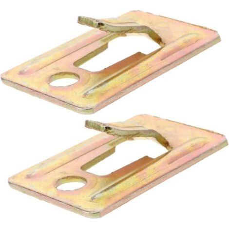 2 Pièces planche suspendue support de fixation pour chauffe-eau support de chauffage Crochet mural pour chauffe-eau Plaque de fixation pour chauffe-eau plaque de chauffe-eau murale (1/4)