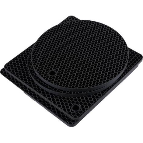 Tapis De Table - En Silicone Anti-rayures Et Résistant À La Chaleur - Pour Tasses Bols Pots Four Micro-ondes - 2 Ronds + 2 Carrés