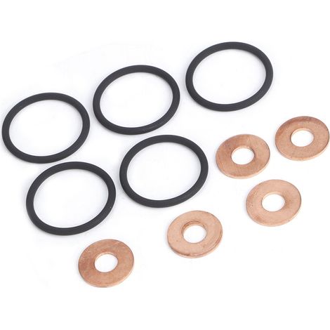 Kit Joint Torique et Rondelle Injecteur Diesel ERR7004 Compatible Land Rover Discovery 2 Defender TD5, Joint d'Étanchéité Haute Qualité, Jeu de Réparation (1/3)