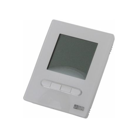 Delta Dore – Thermostat digital minor 12 – Écran rétro-éclairé – Alimentation 230V – Modes confort, économie, hors-gel, arrêt, automatique