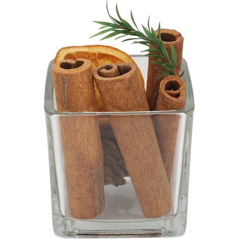 Bâtons de Cannelle Parfumés Pot-pourri Fleurs Séchées Citrons Déshydratés Diffuseur sans Flamme Huiles Essentielles Décor Maison Aromatique (1/5)