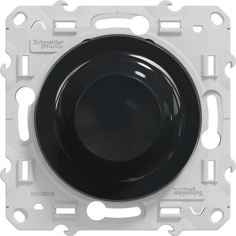 SCHNEIDER ELECTRIC Variateur de lumière universel à assembler Odace, SCHNEIDER ELECTRIC, gris anthracite