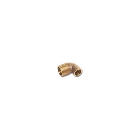 Gomito a 90° per saldatura di rame 15x1/2” LWxGZ filettatura esterna bronzo (1/2)