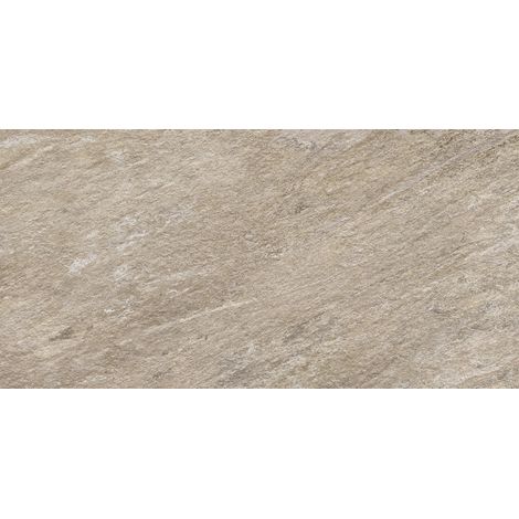 Carrelage effet Pierre Quartzite Gris Argent 120x60x0,9 cm Salvero - Sol extérieur (vendu par carton de 1,44 m²) - RO'MA CARRELAGE