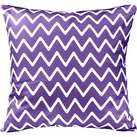 Gardenista - Cuscini da esterno per interni ed esterni, Cuscini quadrati resistenti all'acqua con imbottitura, Cuscini per divani stampati da giardino 60x60 cm, Cuscini sparsi per esterni - Viola
