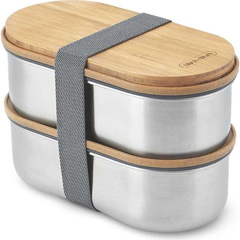 black-blum Bento 2 Scomparti Acciaio Inossidabile (1/3)