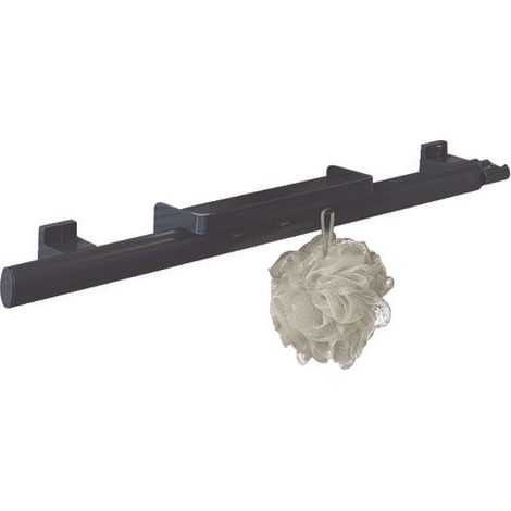 Barre d'appui multifonctions douche ARSIS gris anthracite