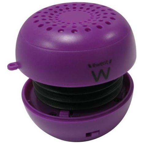 Cassa Speaker Cablato Portatile 3 Watt Porpora - EW3532 (1/3)