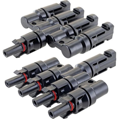 Schwaiger Solarkabel-Adapter-Set 4in1