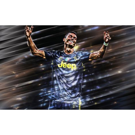 Papier peint panoramique Football - Joueur de Foot - 130 cm x 81 cm (1/2)