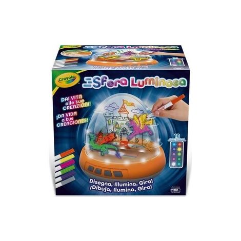 Esfera luminosa crayola