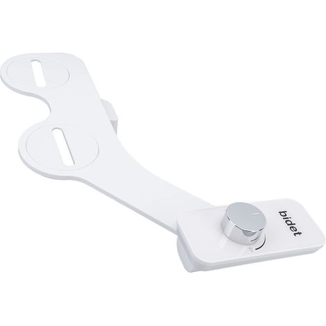 Accessoire de bidet pour toilettes, buse autonettoyante, pression d'eau réglable, G1/2, fixation pour siège de toilette avec bidet intégré