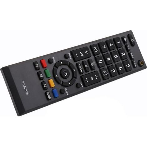 TéLéCommande Universelle pour Toshiba CT-90326 CT-90380 CT-90336 CT-90351 RCTV