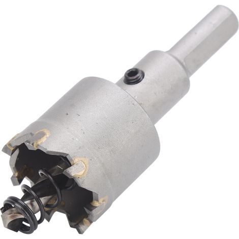 Scie cloche en alliage, scie cloche en carbure TCT pour plaque d'aluminium pour plaque de fer pour plaque d'acier pour plaque de silicate de calcium(φ30mm) (1/3)