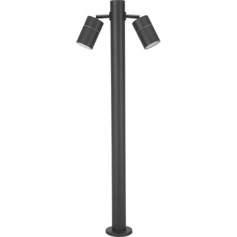 Forlight Pixa - Stehlampe Durchmesser 14.5cm. Gehäuse aus Stahl. Farbe Schwarz