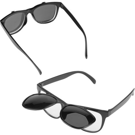 Schutzbrille mit hochklappbarem Schutz für den Laborgebrauch (1/5)