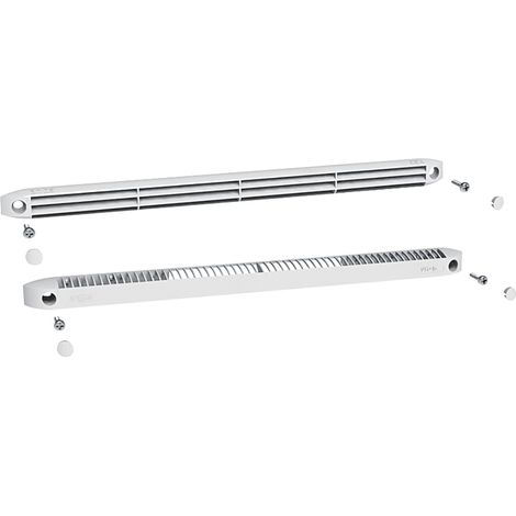 Atlantic – Grille aération VMC 25x15 mm – Débit 30m3/H – Capuchon anti-insectes – Pour menuiserie