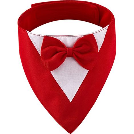 Cravate Pour Chien - Collier Réglable En Nylon - Pour Mariage Et Fête - Petit Et Moyen Chien - 1 Pièce (1/5)