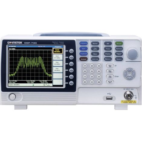 Analizzatore di spettro GW Instek GSP-730 Frequenza 150 kHz - 3 GHz, N/A