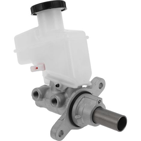 N°5110065J10 Maître-Cylindre Frein Avec Réservoir Compartiment Moteur Maître-Cylindre Hydraulique Alliage Aluminium Durable Ton Argent Blanc (1/5)