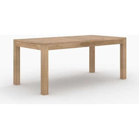 Table de jardin extensible 180/240cm en teck - NIDO