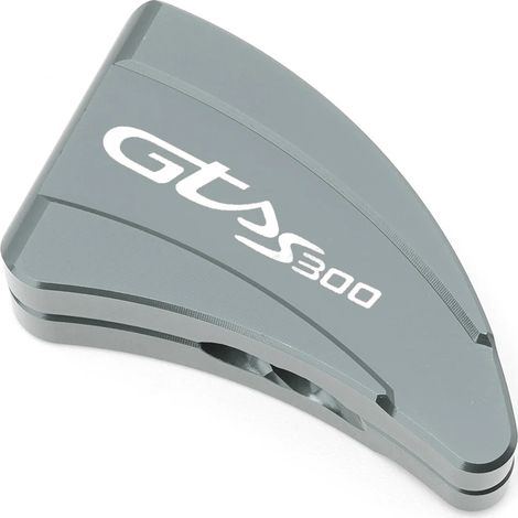 (Support latéral en titane) Nouvel accessoire moto : béquille latérale, rehausseur et plaque de support compatibles avec Vespa GTS300 Super Sport et GTS 300 Maxpower (1/4)