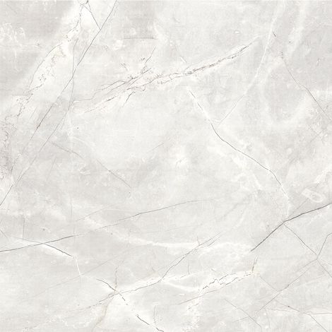 Grès Cérame Effet Marbre Naturel Gris Clair Brillant 60X60 - EAPL1522 (Ceramishop.fr) (1/5)