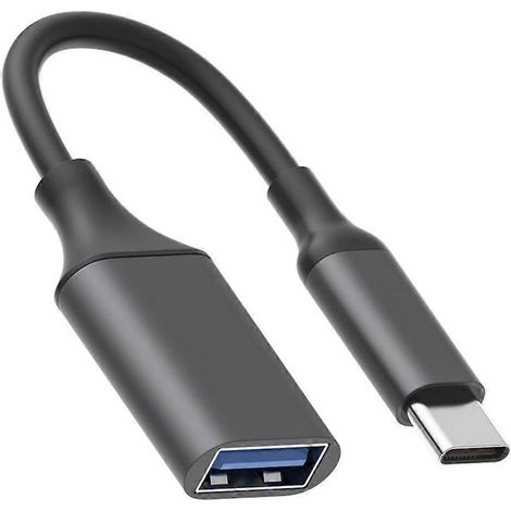 Connecteur OTG USB-C vers USB 3.0 performant pour un transfert et une extension de données rapides. (1/4)