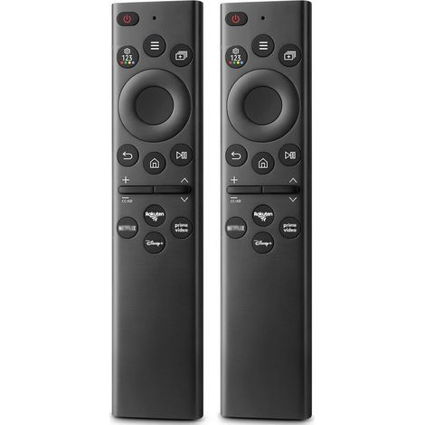 Ersatzfernbedienung für Samsung The Frame TV mit Rakuten TV, Disney+, Prime Video, Netflix und Schnellzugriffstasten. Kompatibel mit Samsung Smart-TVs. (1/5)