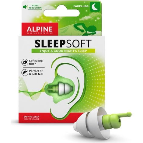 Bouchons d'oreilles souples Alpine Sleep (1/5)