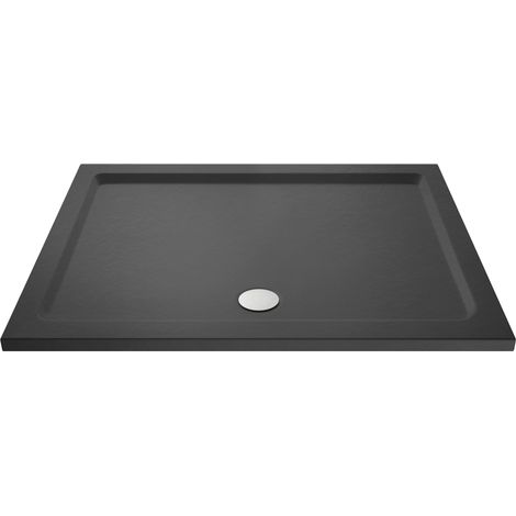 1500mm x 700mm Premium Rectangular Shower Tray - Slate Grey