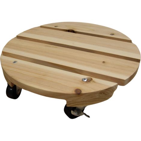 Roule-Plante Bois Rond Brut Ø30 cm Essentis Louis Moulin (1/3)