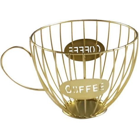 Conteneurs de rangement, porte-gobelets, porte-dosettes de café en forme de tasse, organisateur de rangement pour comptoir de ba