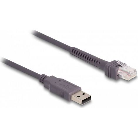 Delock 90599 Cavo USB dello scanner Grigio (1/2)