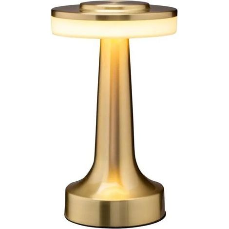Lampe table LED tactile 3 luminosités, rechargeable 48h, veilleuse chambre enfant chevet (1/4)