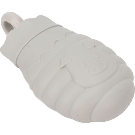 Bouillotte Hiver 500ML Garçon Fille Portable Pochon Eau Chaude Mignonne Cartoon Caoutchouc Souple Chauffante Maison Dortoir (1/5)