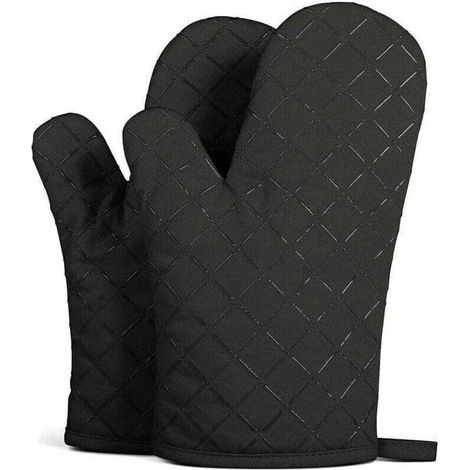 Gants De Four, Universel Cuisine Gant Barbecue Pour Four Anti Chaleur Silicone Résistant À Et Antidérapant (1/4)