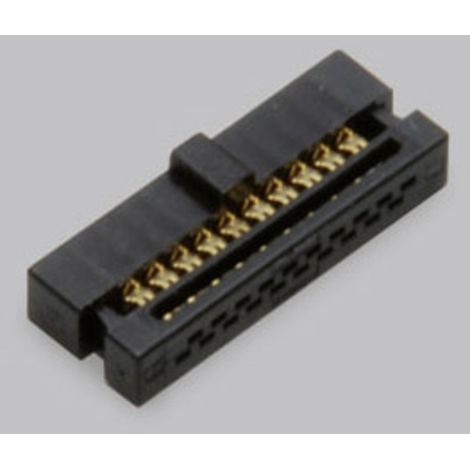 BKL Electronic 10120994 Pfosten-Steckverbinder mit Zugentlastung Rastermaß: 2.54 mm Polzahl Gesamt: