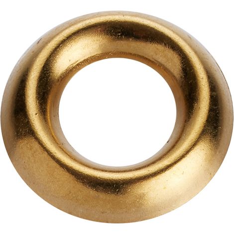 Unifix Brass Surface Screw Cups - 6G - Box of 500