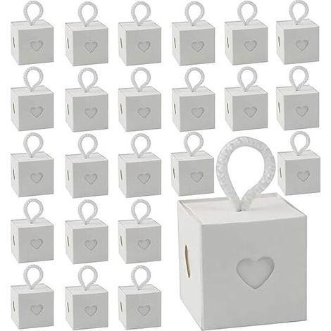Boîte cadeau en carton 30 pièces, boîte à bonbons de mariage, boîte cadeau de bonbons de mariage, boîte d'emballage cadeau, boîte cadeau vide en papier kraft, pour chocolat, bijoux, fête d'anniversair