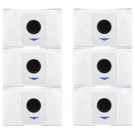 Lot de 4 sacs �� poussi��re pour aspirateurs robots Ecovacs Deebot T20/T20MAX/T20PRO/X1 OMNI/T10 Omni/Turbo - Pi��ces de rechange