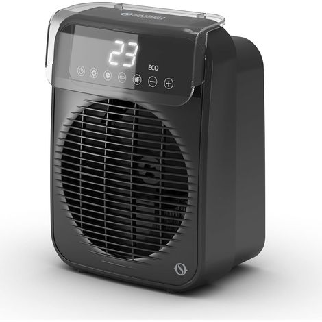 Olimpia Splendid CALDO TEKNO Intérieure Noir 2000 W Chauffage de ventilateur électrique (1/5)