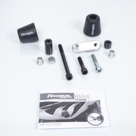 Tampon pare carter Radikal pour moto BMW 1000 S RR 2013 EQ704 (1/2)