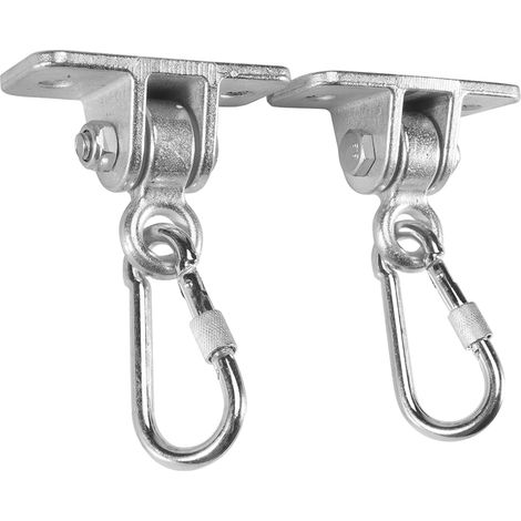 Karabiner Haken Verriegeln Hoch Leistungs Schaukel Kleider Bügel Sitz Trapez Sets Statische Spannung 5000 Pfund Kapazität (1/5)